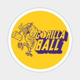 Gorilla Ball is Back | Vintage Tiger Baseball Magnet